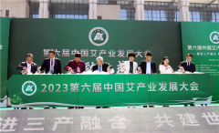 第六届中国艾产业发展大会在河南南阳举行